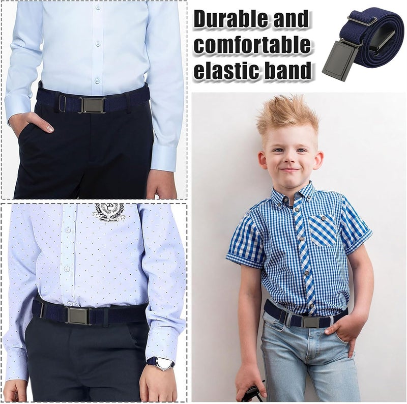 Kajeer Magnetic Boys Belt, Adjustable Elastic Kids Belts for Boys Girl with Magnetic Buckle - Image 5